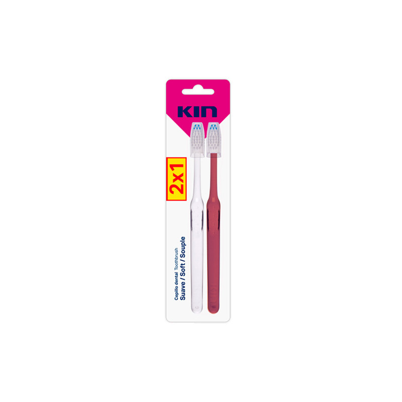 Kin Cepillo Dental Suave 2uds