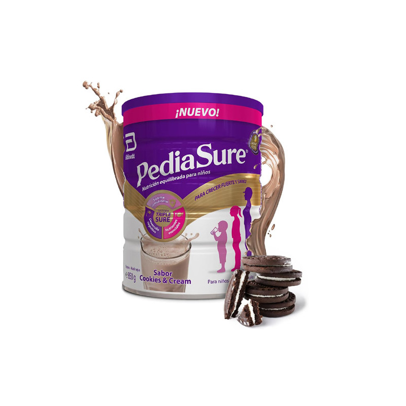 Pediasure Polvo Cookies & Cream 850g