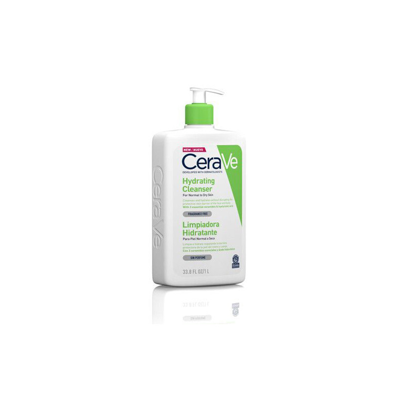Cerave Limpiador 1l + Crema Hidratante 453gr + Balsamo 50ml