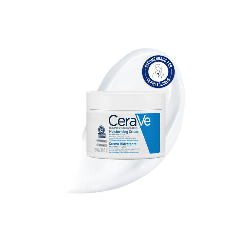 Cerave Limpiador 1l + Crema Hidratante 453gr + Balsamo 50ml