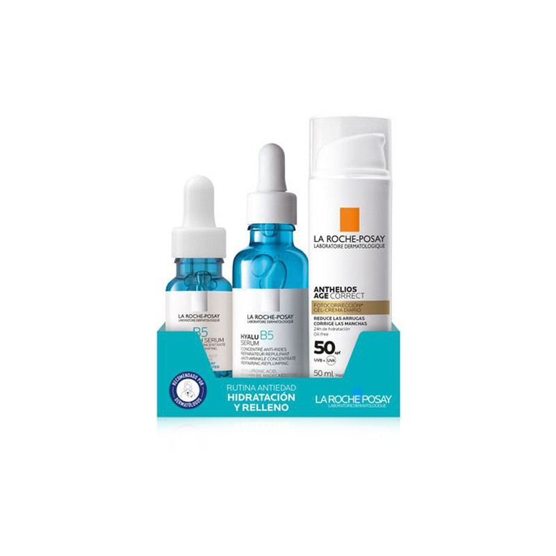 Hyalu B5 Serum 50ml + C.Ojos 15ml +AgeCorrect 50ml. La R.Posay