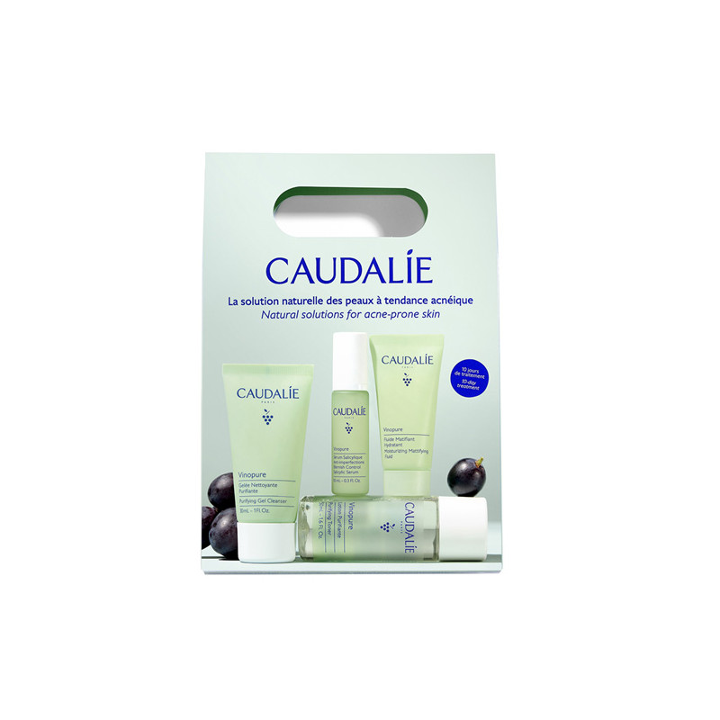 Caudalie Vinopure Set Antiacne 4 Productos