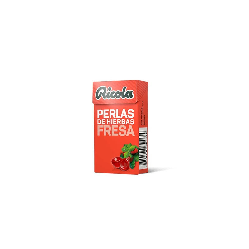 Ricola Perlas Fresa-Menta S/Azucar 25gr