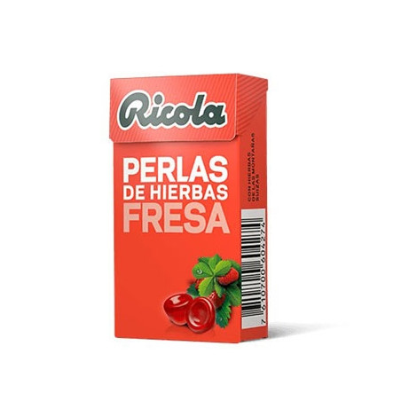 Ricola Perlas Fresa-Menta S/Azucar 25gr