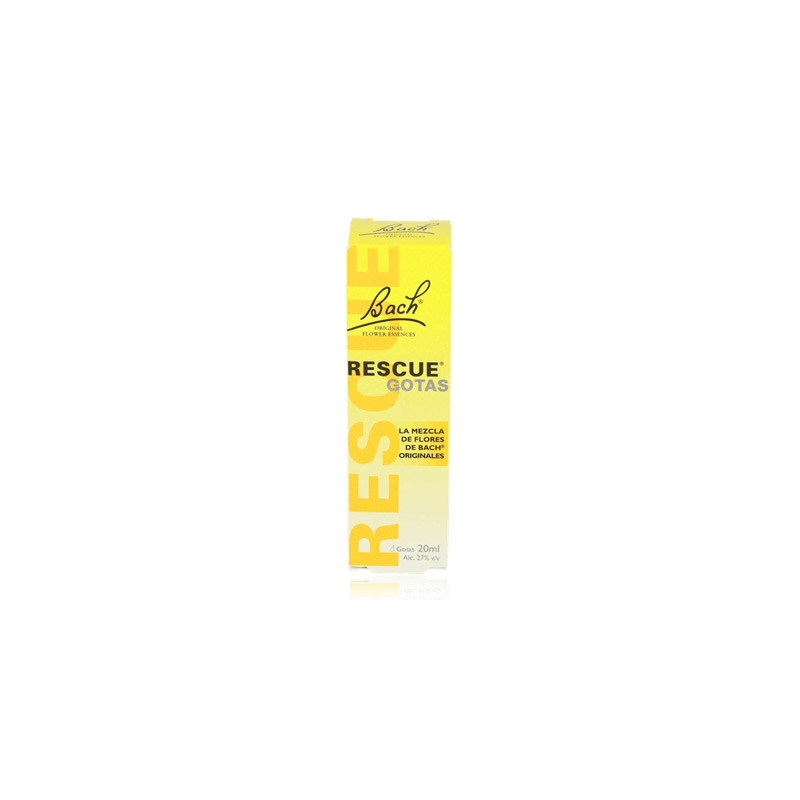 Flores de Bach - Rescue Gotas 20ml