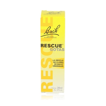 Flores de Bach - Rescue Gotas 20ml