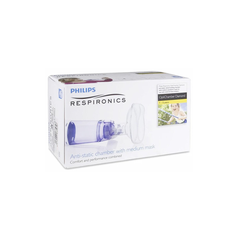 Philips Respirionics Mascara Inalacion Diamond Infantil 1-5 Años