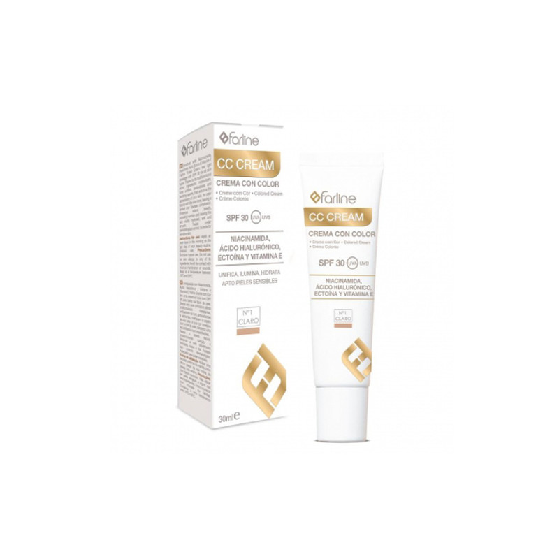 Farline CC Crema Enriquecida Antiedad Color Claro nº1 30ml