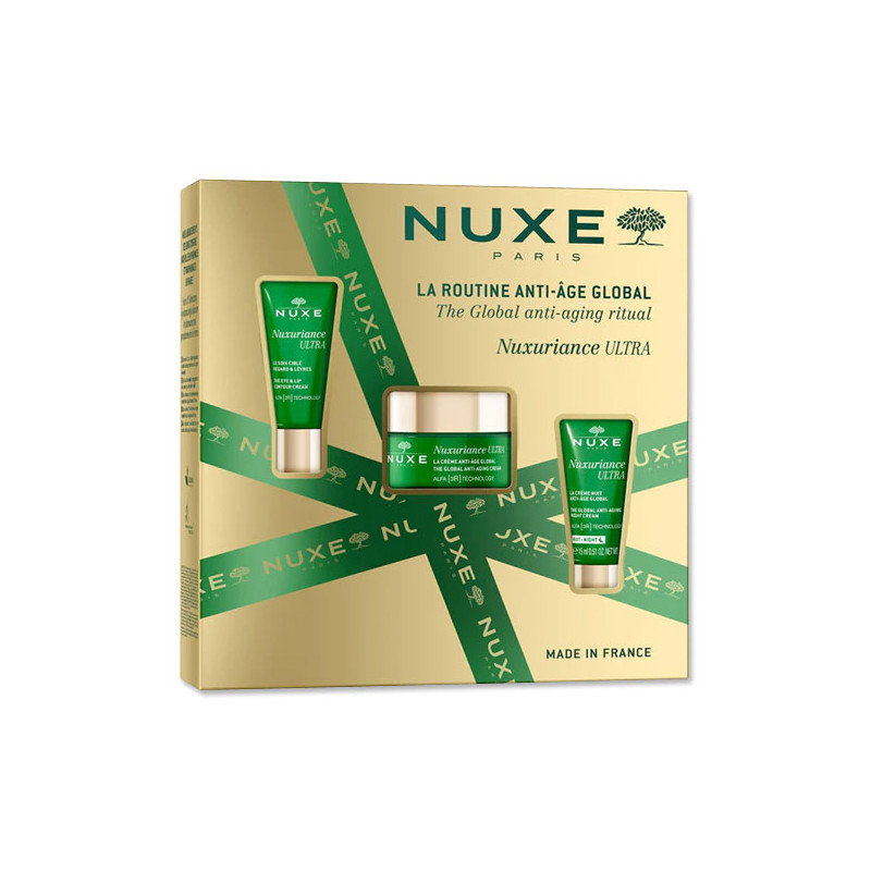 Nuxe Nuxuriance Ultra Crema 50ml + Crema Noche 15ml + C.Ojos 15ml