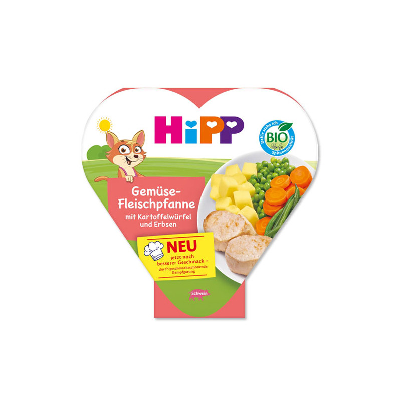 Hipp Plato Salteado de Verduras con Carne 250gr