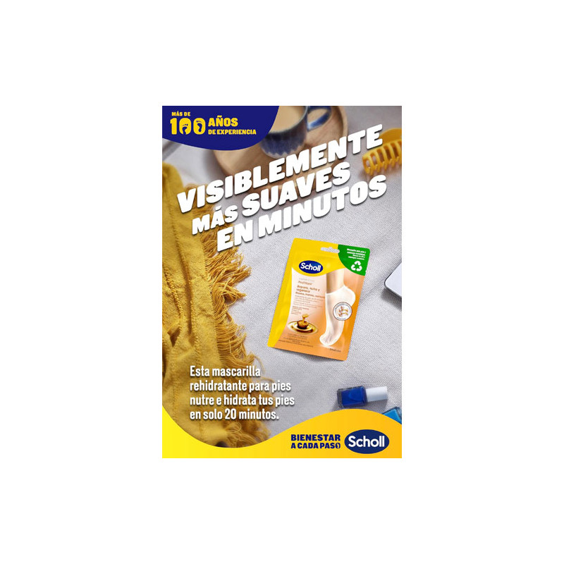 Scholl Pedimask Repara Nutre y Regenera 1Ud