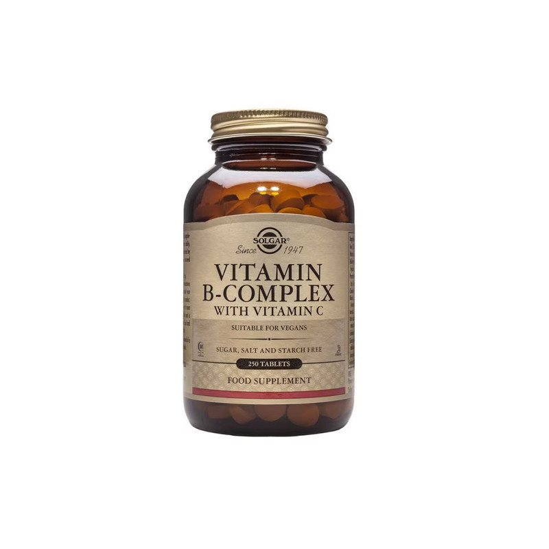 Solgar B-Complex con Vitamina C 250Comp