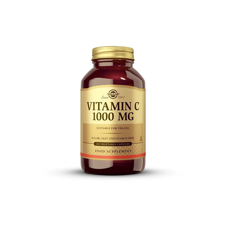 Solgar Vitamina C 1000. 250 Capsulas Vegetales