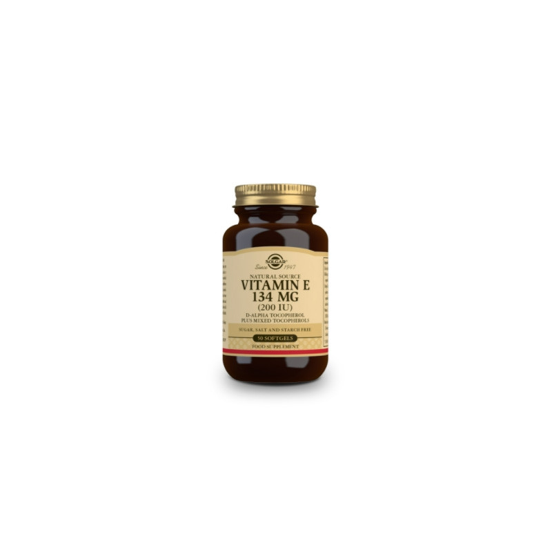 Solgar Vitamina E 200 Ui (134 Mg)- 50 Capsulas Gelatina