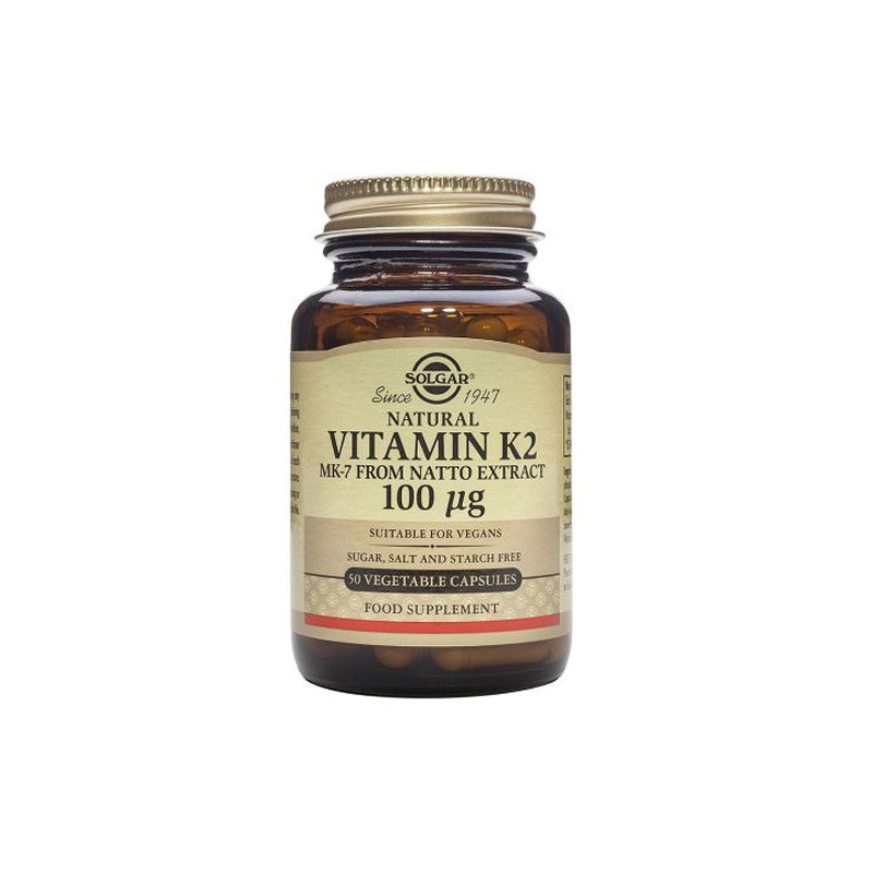 Solgar Vitamina k2 100mcg 50Caps Veg