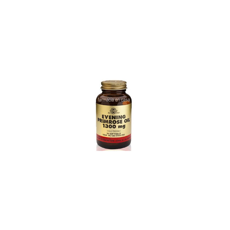 Solgar Aceite de Primula de Rosa 1300mg. 30Cap Gelatina