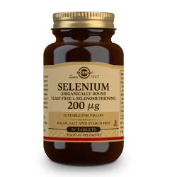 Solgar Selenio 200mcg Sin Levadura 50Comp