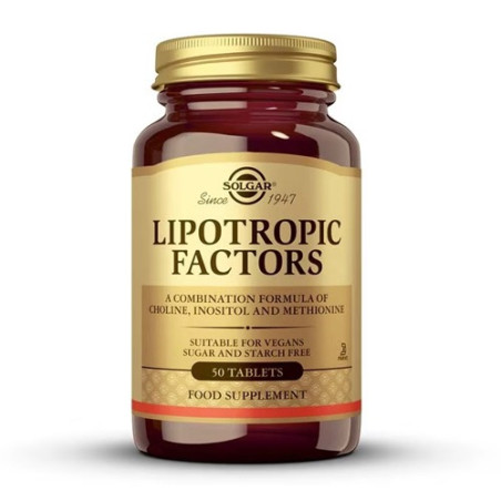 Solgar Factores lipotropicos 50Comp