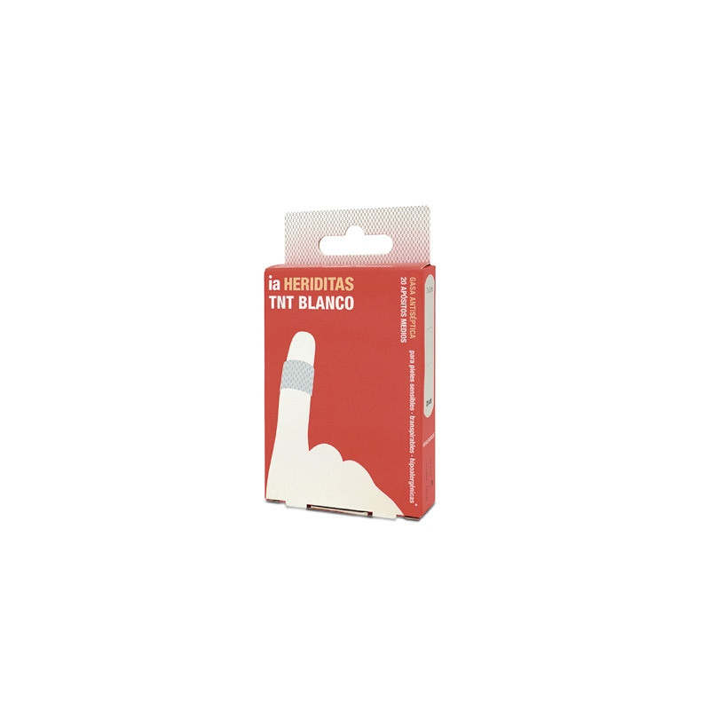 Interapothek Heriditas Apositos TNT Blanco 20Uds