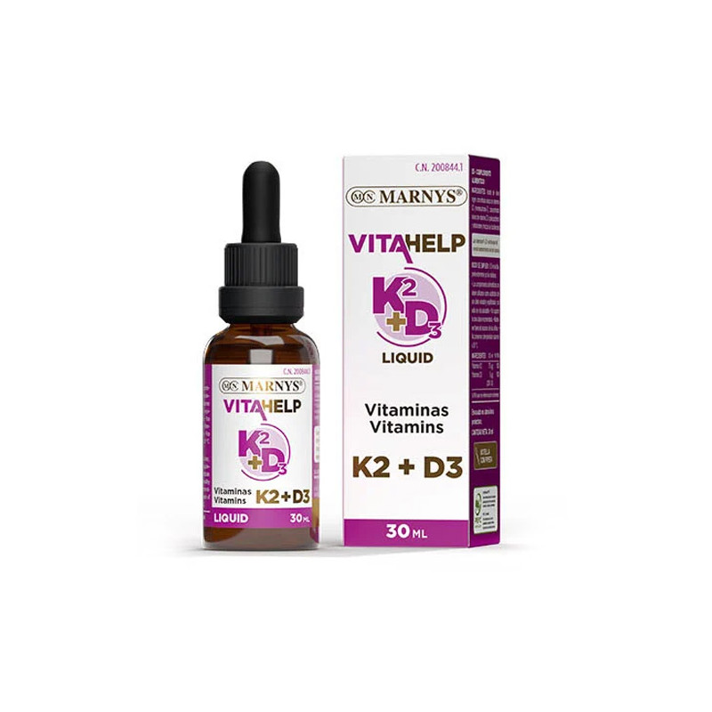 Marnys Vitamina liquida K2 y D3 30ml