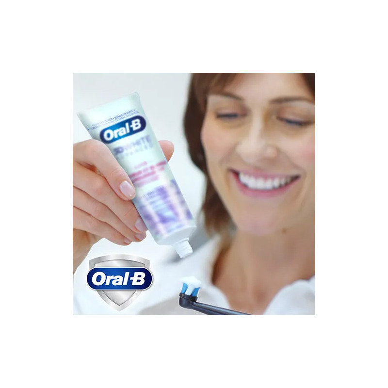 Oral-B 3D White Luxe Perfeccion Pasta Blanqueante Duplo 2x75ml