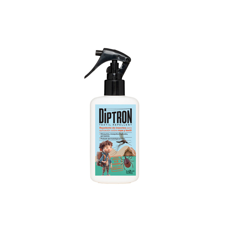 Diptron Spray Textil Repelente Garrapatas y Mosquitos 100ml