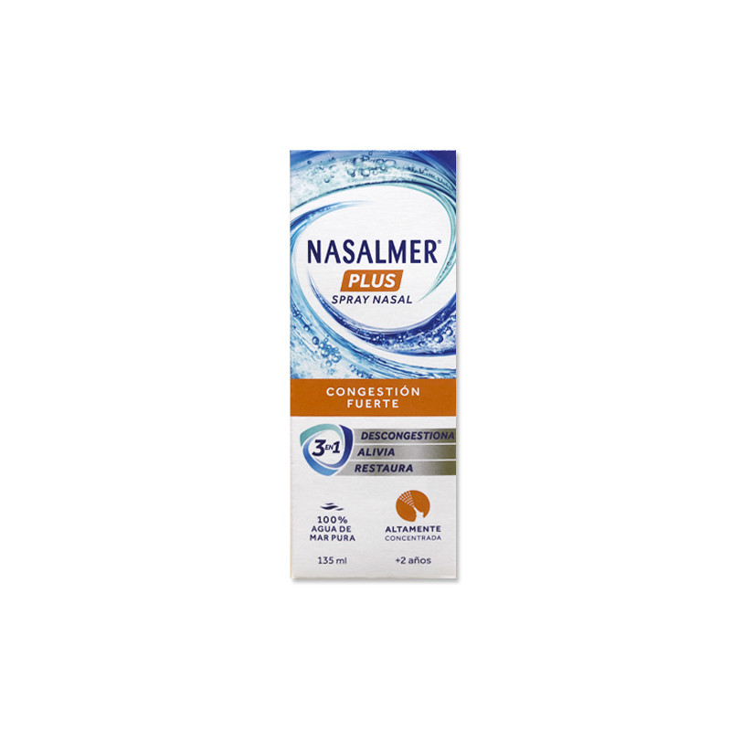 Nasalmer Plus Spray Nasal Congestion Fuerte 135ml