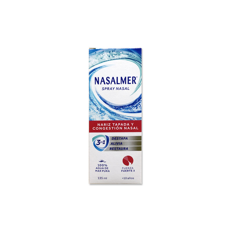 Nasalmer Spray Nasal Nariz Tapada y Congestionada F3 135ml