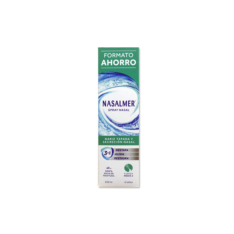 Nasalmer Spray Nasal Nariz Tapada y Congestionada F3 210ml