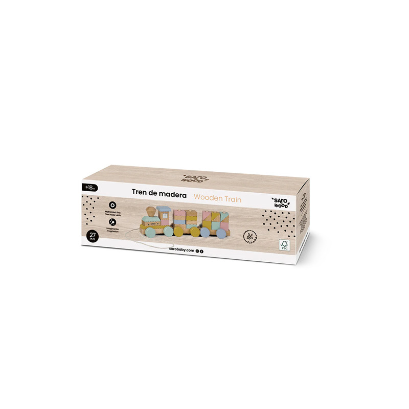Saro Wood Tren de Madera 1Ud