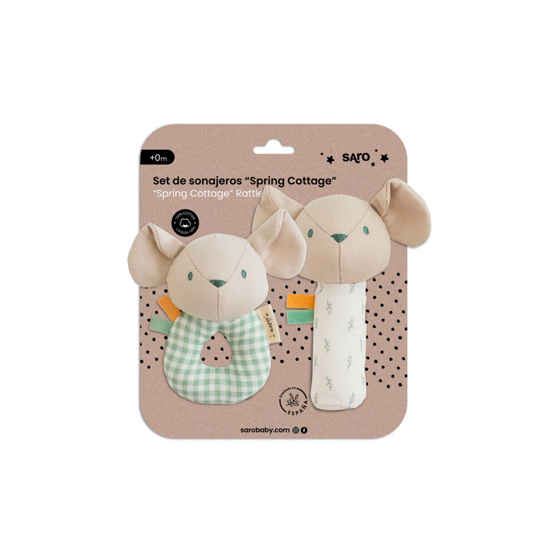 Saro Spring Cottage Set Sonajero 1Ud