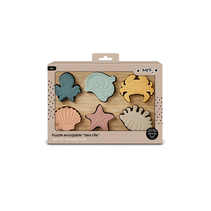 Saro Puzzle Encajable Sea Life 1Ud