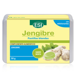 ESI Pastillas Blandas Jengibre Sabor Menta 50gr
