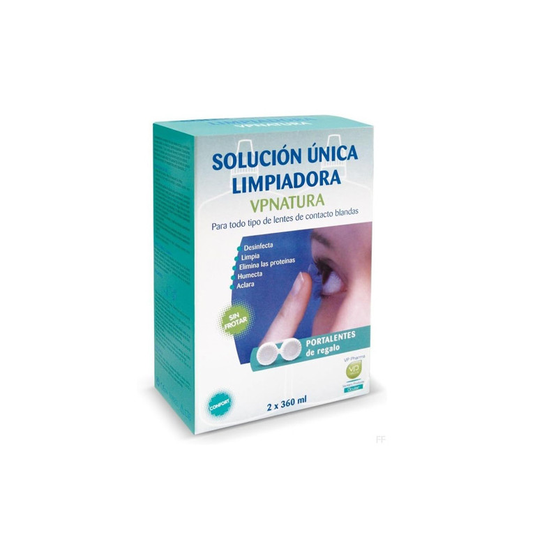 VP Natura Solucion Limpieza Ocular Duplo 2x360ml