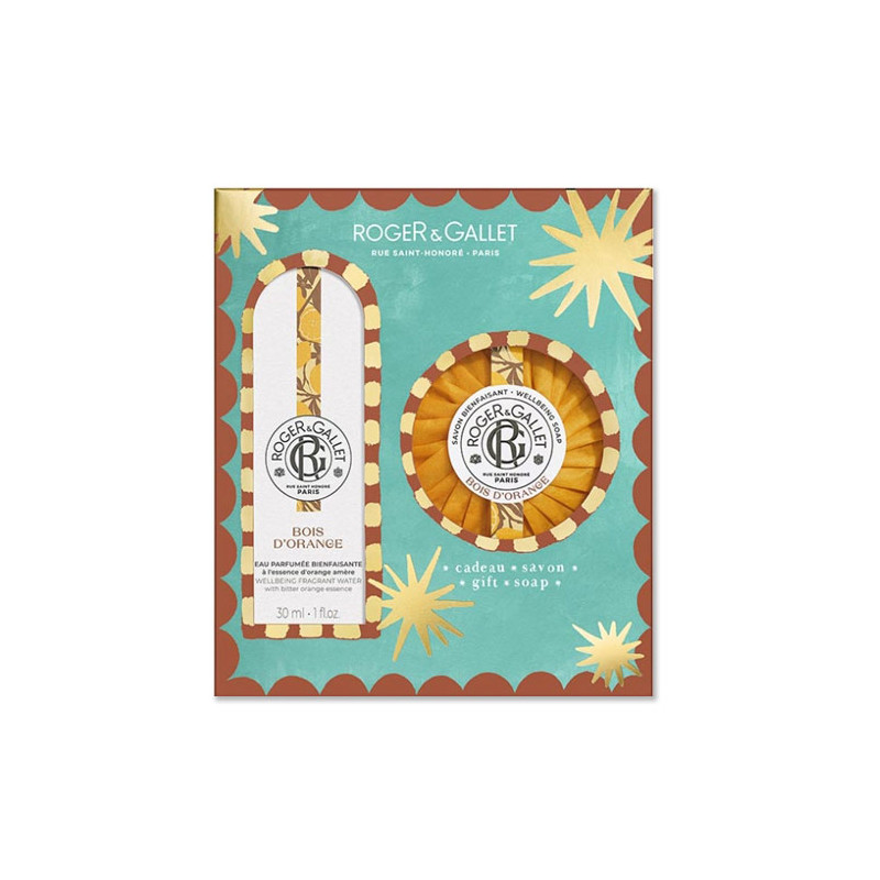 Roger Gallet Bois D Orange Perfume 30ml + Jabon 100gr