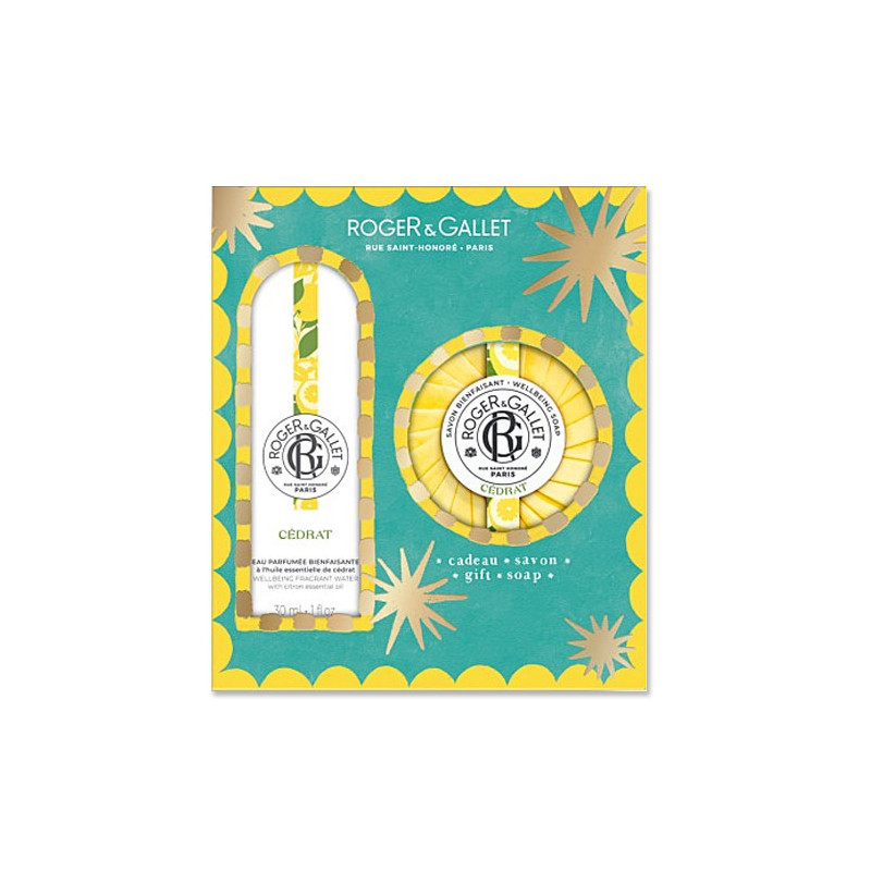 Roger Gallet Cedrat Perfume 30ml + Jabon 100gr
