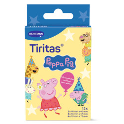 Hartmann Tiritas Peppa Pig 12 Apositos