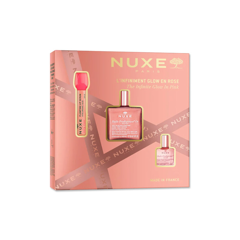 Nuxe Huile Prodigieuse Floral Oro 50ml + Serum 8ml + Aceite 10ml