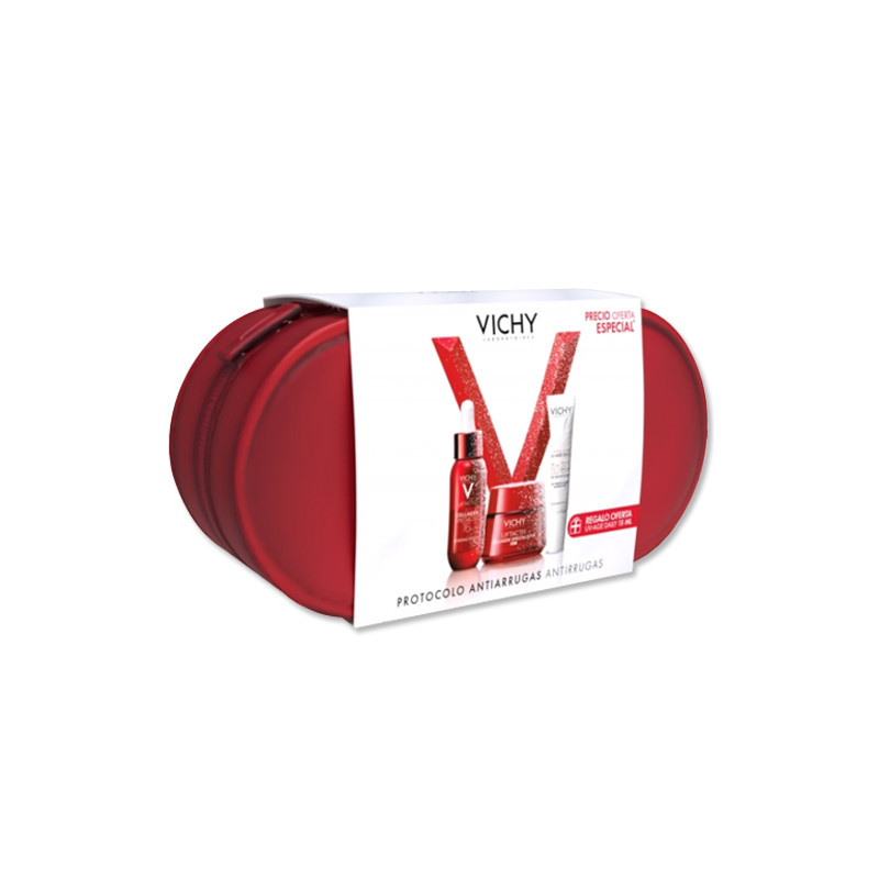 Vichy Liftactiv Collagen Serum 30ml + Crema Dia 50ml + Minitalla