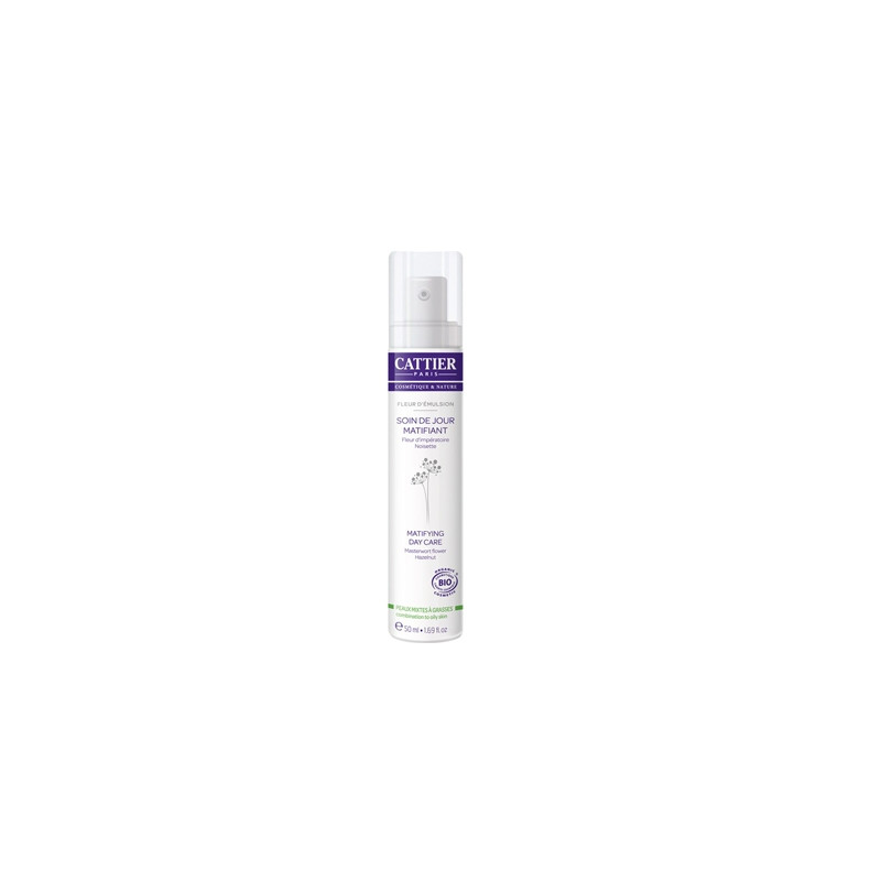 Cattier Crema Dia Matificante Piel Mixta-Grasa 50ml