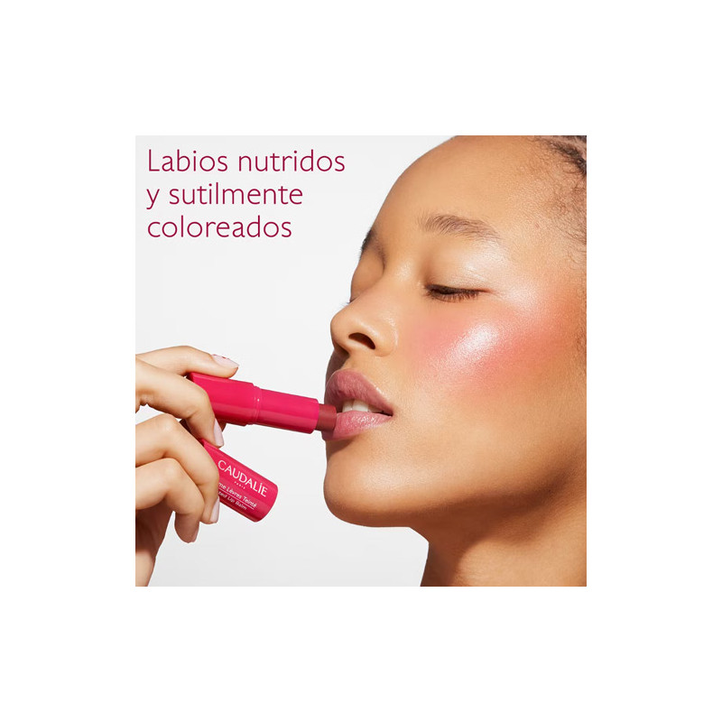 Caudalie Balsamo de Labios Color Rosa 4.5gr