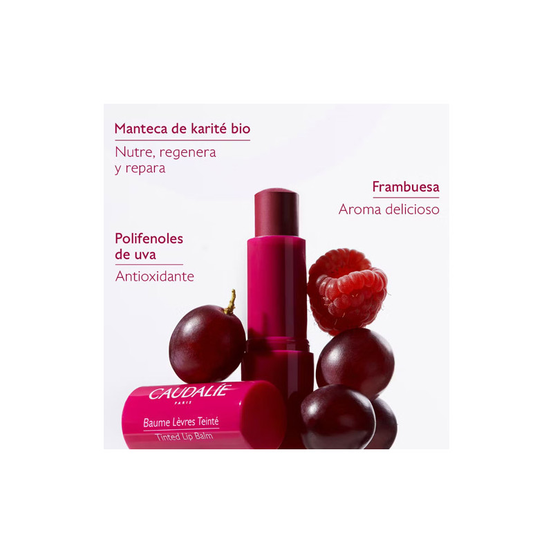 Caudalie Balsamo de Labios Color Rosa 4.5gr