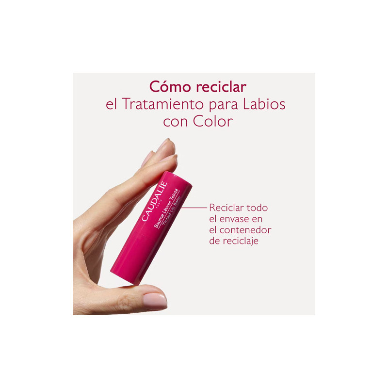 Caudalie Balsamo de Labios Color Rosa 4.5gr