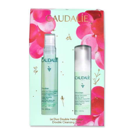 Caudalie Vinoclean Aceite Limpiador 75ml +Mousse Limpiadora 50ml