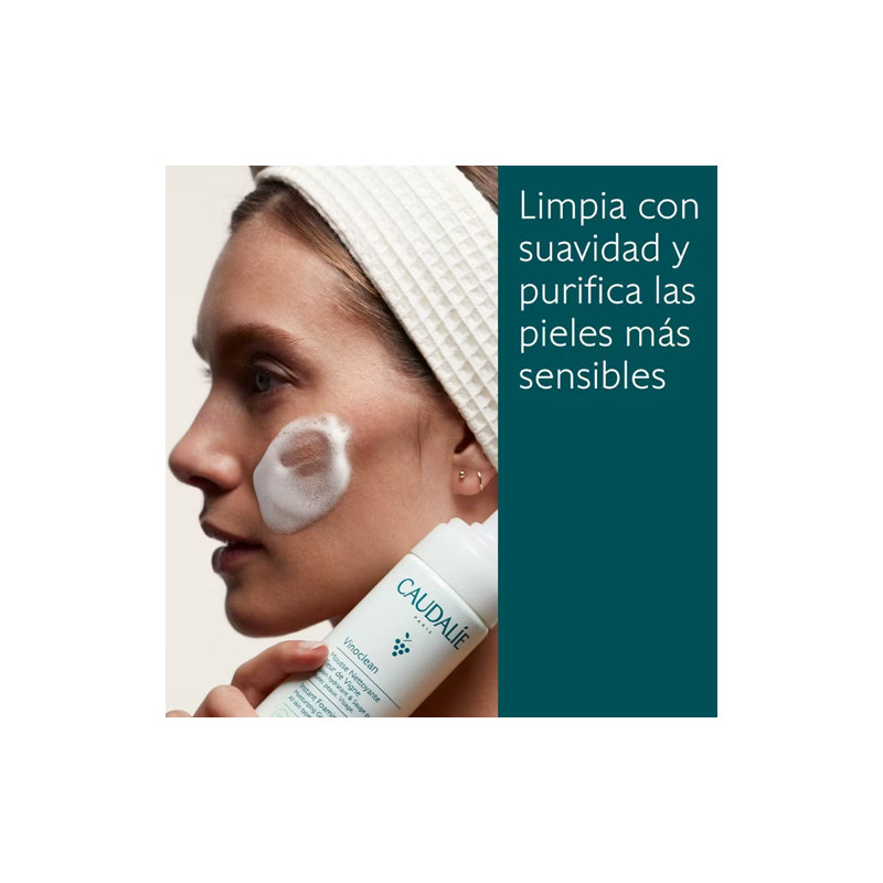 Caudalie Vinoclean Aceite Limpiador 75ml +Mousse Limpiadora 50ml