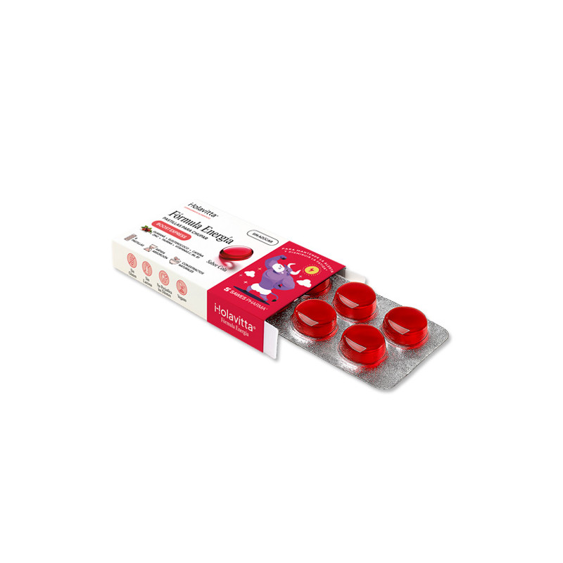 Holavitta Formula Energia Caramelos Sabor Cola 8Uds