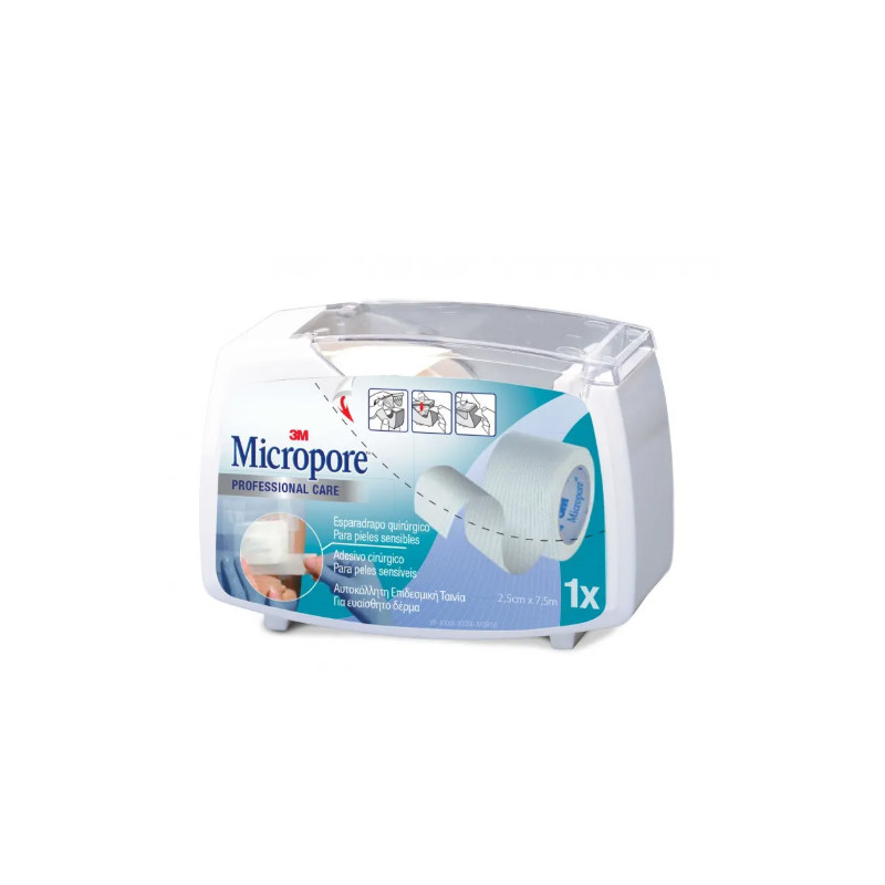 Micropore Professional Care Esparadrapo Quirurgico 2.5cmx7.5m