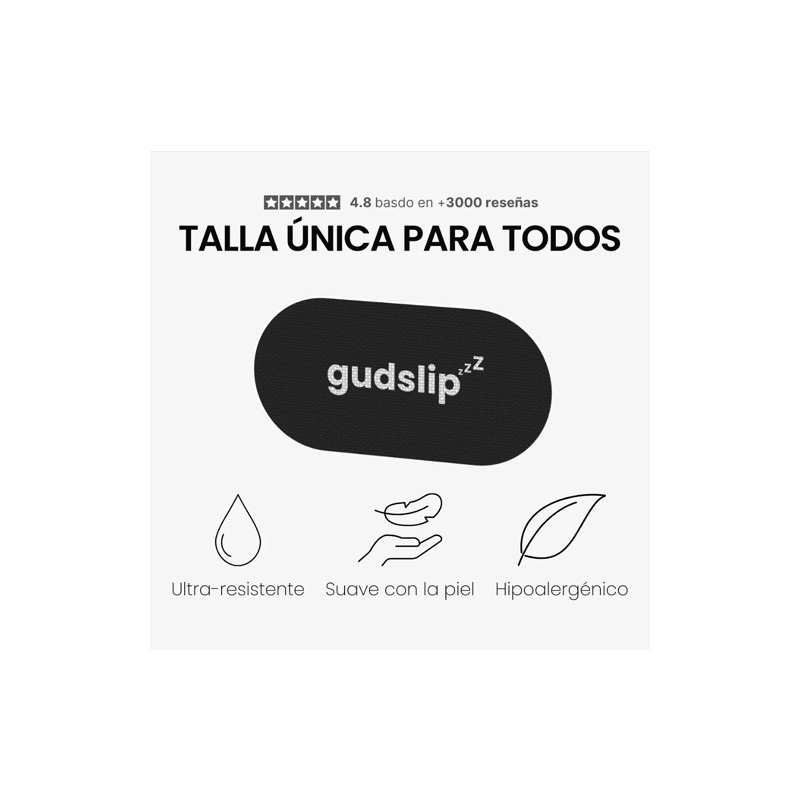 Gudslip Tira Boca Noche Negras 30uds