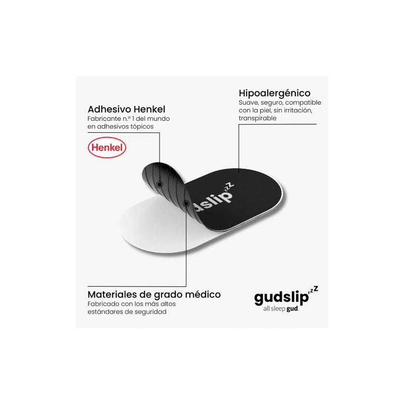 Gudslip Tira Boca Noche Negras 30uds