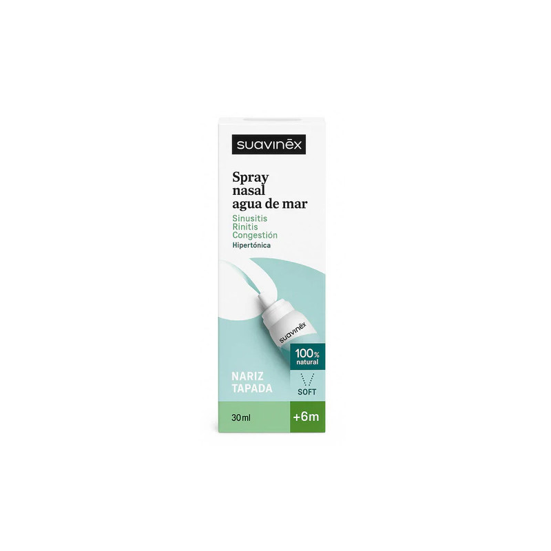 Suavinex Spray Nasal Hipertonico Aloe Menta +6 Años 30ml